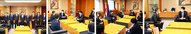 茨城県知事表敬訪問